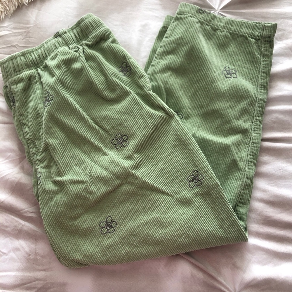 urban outfitters green pants size L